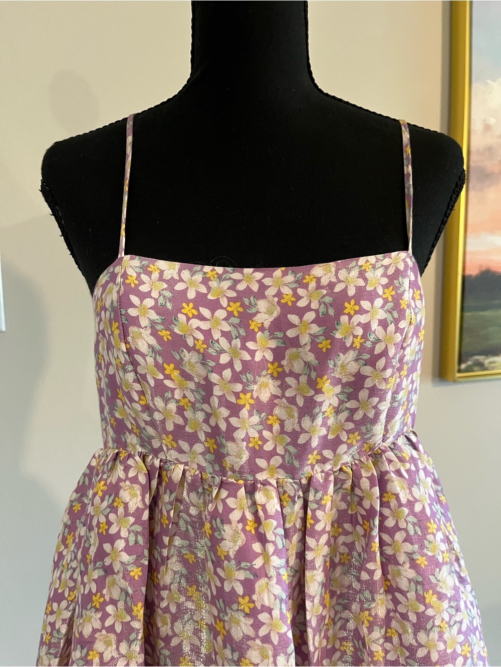 Storia Floral Dress Size Small - Picture 3 of 8